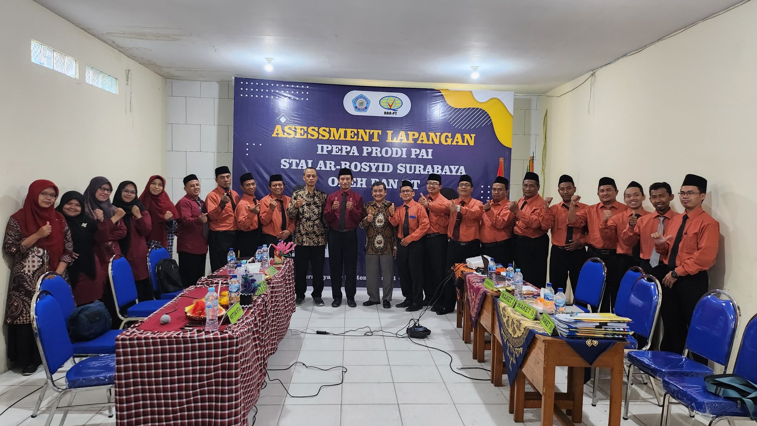 Asesmen Lapangan Akreditasi Program Studi PAI di STAI Ar-Rosyid Surabaya
