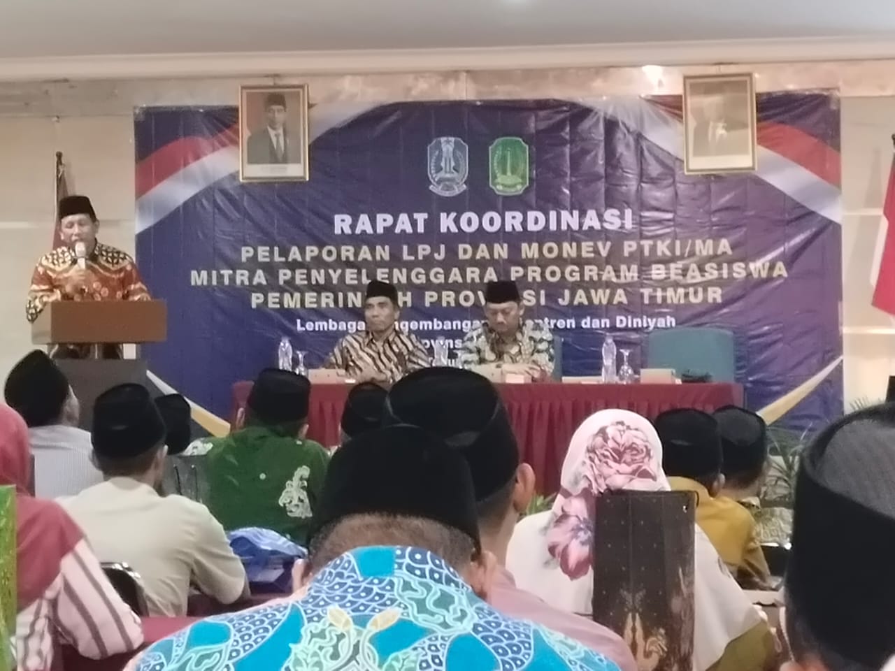 Rapat Koordinasi LPJ Bantuan Beasiswa Madin Di Situbondo